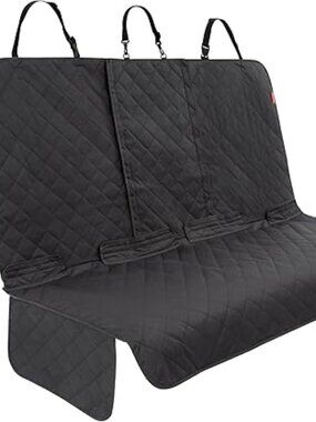 Lusso Gear Dog Car Seat Cover - Waterproof Non-Slip Car Back Seat Protector NWOT